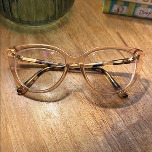 Michael Kors Peach Cat-Eye Glasses